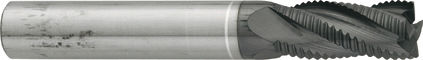 Vollmetall-Fräser - CL24TFPFHM - Carmon - Schrupp / für Stahl / mit Zylinderschaft
