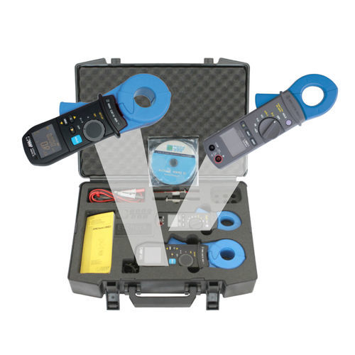 Digitale Strommesszange - EMCheck® Set - Indu-Sol GmbH - tragbar / cat III / mit Erdungswiderstandsmessung