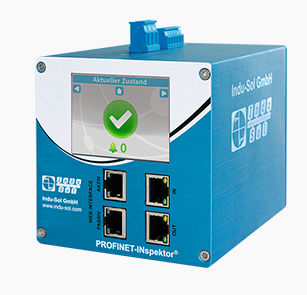 PROFINET-Diagnosegerät - PROFINET-INspektor® NT - Indu-Sol GmbH - Überwachung / Online / smart