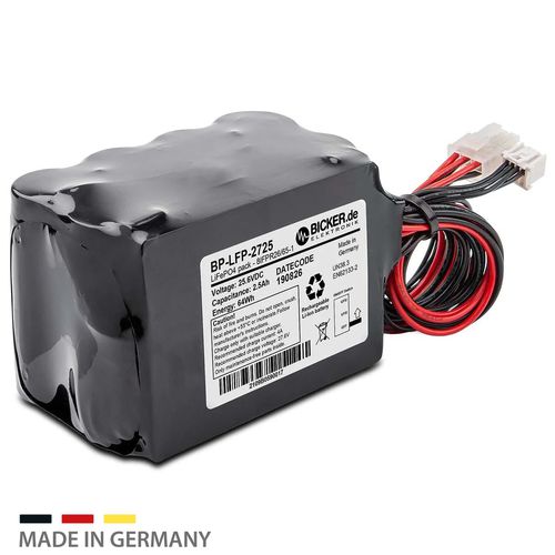 Batteriemodul mit hoher Energiedichte - BP-LFP-2725 - Bicker Elektronik GmbH - Lithium-Eisenphosphat / modular / 24 V
