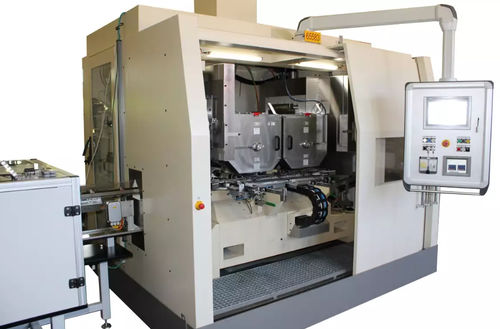 Metallprofil-Schleifmaschine - SIEGFRIED II - Linear Abrasive Engineering S.A. - horizontal / CNC / mit Direktantrieb