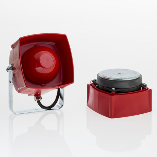 Hornstrahler-Schallgeber - TE530 - SATEP - IP66 / winkeleisenmontiert / kompakt