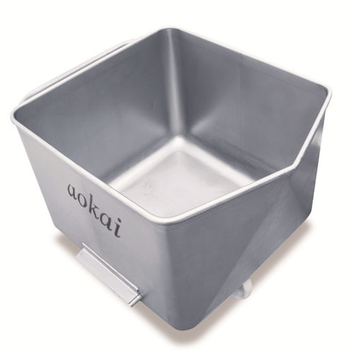Edelstahl-Sichtlagerkasten - Foshan Aokai machinery Technology Co.,Ltd - Transport / für Lebensmittelanwendungen / mit Rollen