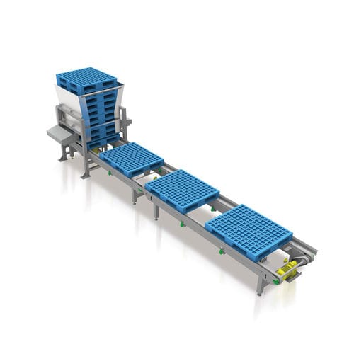 Bandförderer - EKB1200 - Foshan Aokai machinery Technology Co.,Ltd - horizontal / Transport / für Platten