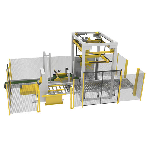 Bodenlade-Palettierer - TERRAM 300 G - NEWTEC BAG PALLETIZING - für Säcke / automatisch / halbautomatisch
