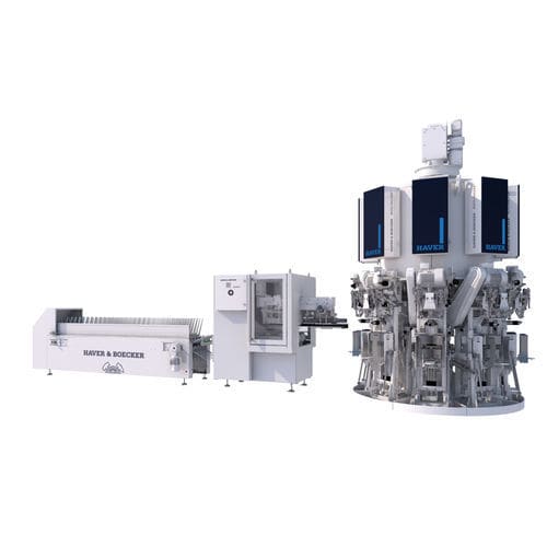 Horizontale Absackmaschine - ROTO-PACKER® - NEWTEC BAG PALLETIZING - Flow-Pack / Ultraschall / automatisch
