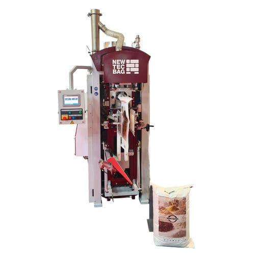 Vertikale Absackmaschine - NEWTEC BAG PALLETIZING - Flow-Pack / Weizen / für Pulver