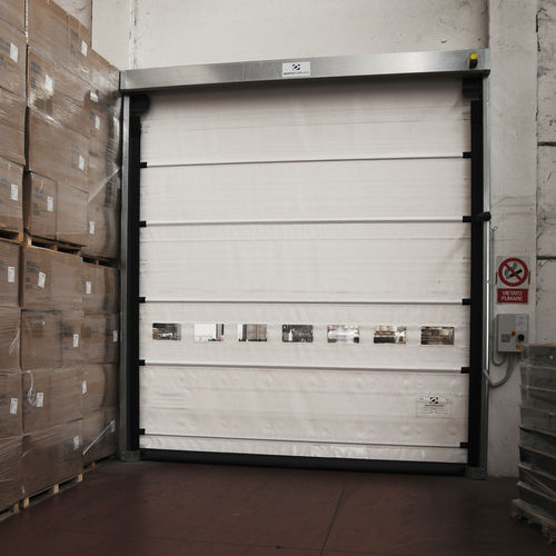 Rolltor - MAVIFOOD - Apostoli Daniele srl - Edelstahl / galvanisiertem Stahl / PVC