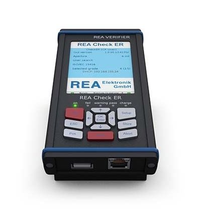Tragbares Strichcode-Prüfgerät - REA Check ER - REA Elektronik GmbH - 1D / kompakt / USB