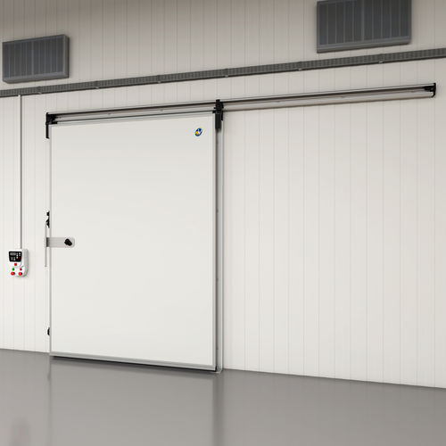 Schiebetür - 800MI  - MIV INSULATING SYSTEMS S.R.L. - einflügelig / Edelstahl / Aluminium