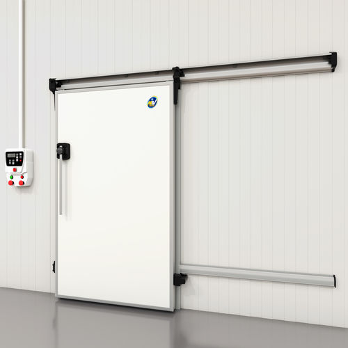Schiebetür - 976-977P - MIV INSULATING SYSTEMS S.R.L. - einflügelig / Edelstahl / Aluminium