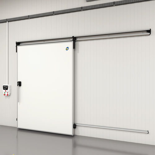 Schiebetür - 979M  - MIV INSULATING SYSTEMS S.R.L. - einflügelig / Edelstahl / Aluminium