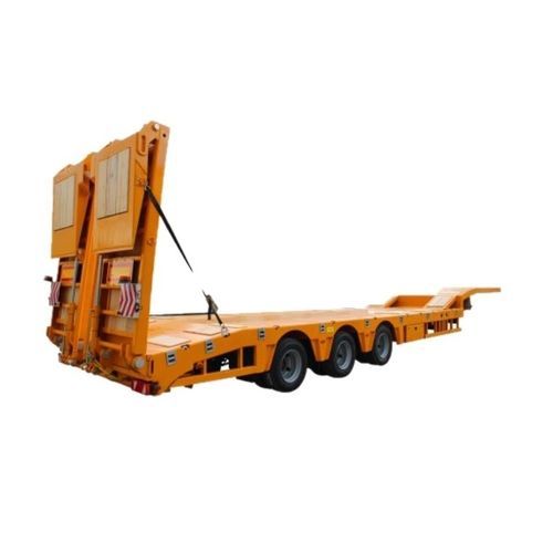 Tieflader-Sattelauflieger - MS-L-95/3 - Ms Dorse - Baumaschinentransporter / 3-Achsen / angehängt