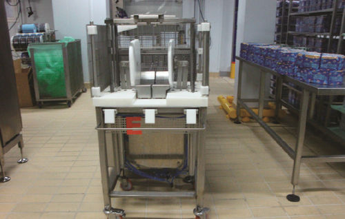 Weichkäse-Käseteiler - TVAR - CAD PROJECT S.R.L. - Messer / mit Festgewicht / halbautomatisch