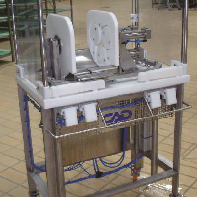 Weichkäse-Käseteiler - TVA - CAD PROJECT S.R.L. - Messer / mit Festgewicht / halbautomatisch