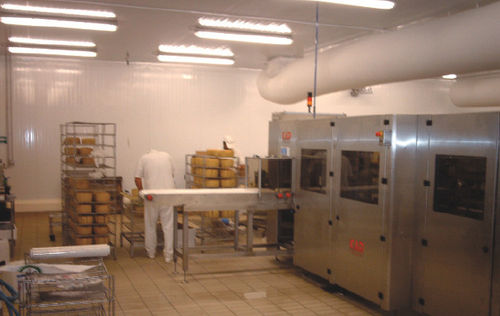 Hartkäse-Käseteiler - TPFZA.1 - CAD PROJECT S.R.L. - Messer / automatisch / mit Festgewicht