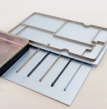 Silikondichtung - Compelma - Graphit / Silber / Abschirm