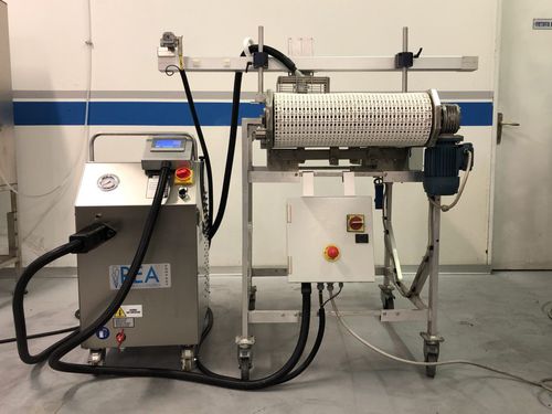 Elektrischer Dampfreiniger - Tornado - REA STEAM CLEANING SRL - Edelstahl / für die Lebensmittelindustrie / für Bandförderer