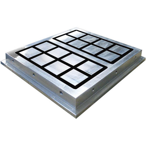 Elektropermanent-Quadratpol-Magnetspannplatte - 10.33.50.SQ1 - Braillon Magnetics - rechteckig / zum Schleifen / zum Fräsen