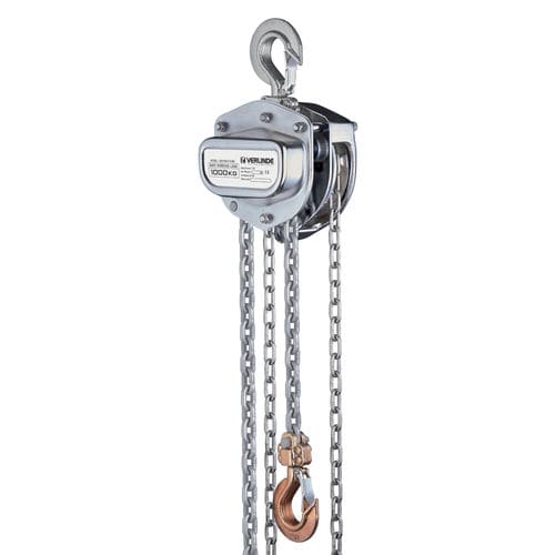 Manueller Kettenzug - ZHV INOX  - Hoist UK - kompakt / für Handling / Edelstahl