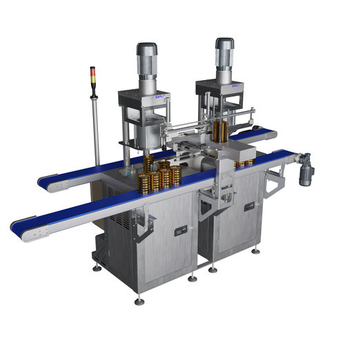 Automatische Verschließmaschine für Konservendosen - VGSX - Sapli Cans Technology - mit Vakuum Technik / mit Gasinjektionssystem