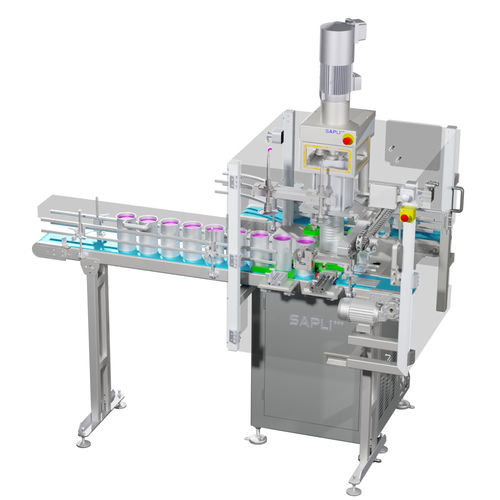 Automatische Verschließmaschine für Konservendosen - VGS1 - Sapli Cans Technology - mit Vakuum Technik / mit Gasinjektionssystem