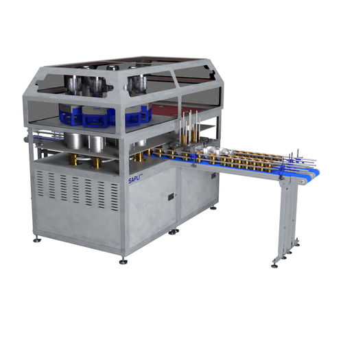Automatische Verschließmaschine für Konservendosen - VGS MASTER XL - Sapli Cans Technology - 2 Plätze / mit Gasinjektionssystem / mit Vakuum Technik