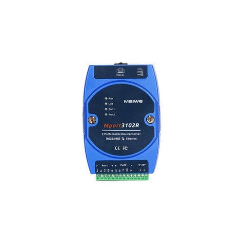 Netzwerk-Server - Mport3102R - Wuhan Maiwe Communication Co., Ltd - Web / für DIN-Schiene / Industrie