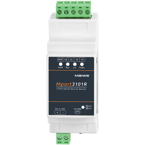 Netzwerk-Server - Mport3101R - Wuhan Maiwe Communication Co., Ltd - Web / für DIN-Schiene / Industrie