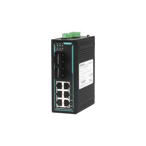 Ethernet-Switch / managed - MISCOM6208-2F - Wuhan Maiwe Communication Co., Ltd - 8 Ports / Netzwerkschicht 2 / für DIN-Schiene