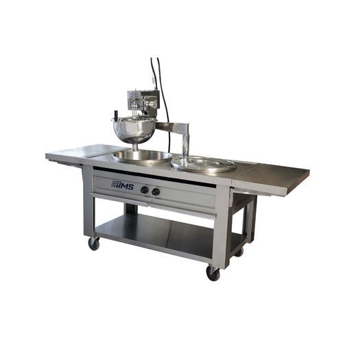 Fritteuse für Teigprodukte - DLM-50 - Dirmak Makina LLC - elektrisch / Durchlauf