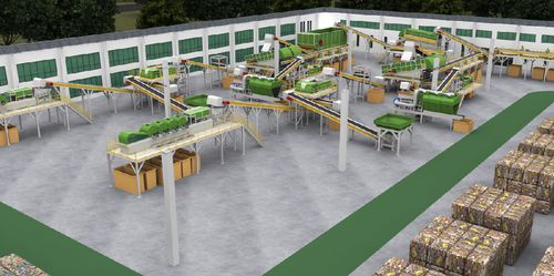 Recyclinganlage für Karton - Hangzhou - Suzhou JONO Environmental Technology Co., LTD - mit Ausschneidefunktion / Hochleistung