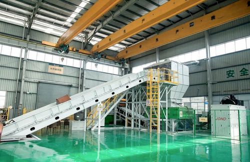 Abfallbehandlungsanlage für Privatgebrauch - ANJI - Suzhou JONO Environmental Technology Co., LTD - Sperrmüll / mit Trennern / mit Reißwolf
