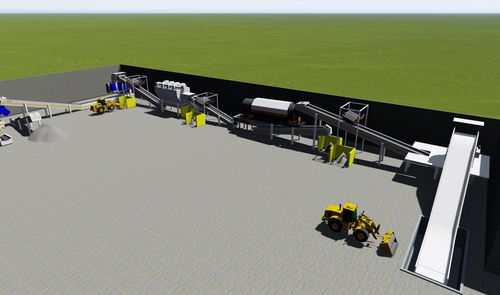 Industrieabfälle-Abfallbehandlungsanlage - Qishi - Suzhou JONO Environmental Technology Co., LTD - Kunststoff / Gummi / mit Trennern