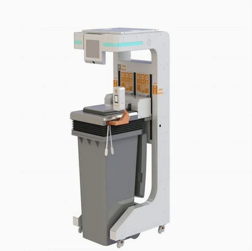 Karton-Abfallbehälter - Model K - Suzhou JONO Environmental Technology Co., LTD - smart / für Industrieprodukte / Bioabfall