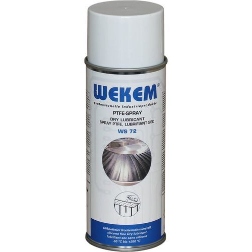 Aerosol mit Rostschutz - WS 72-400 - Wekem - antihaftbeschichtet / für Plastik / PTFE