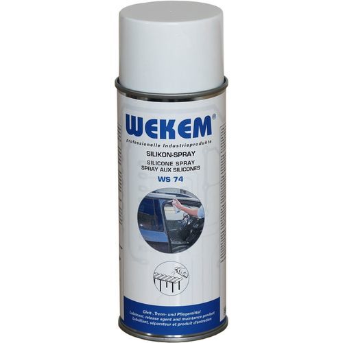 Schmieraerosol - WS 74-400 - Wekem - für Metall / für Plastik / Lösungsmittel