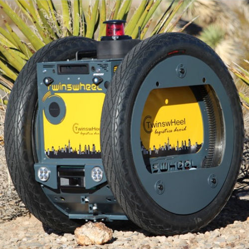 Lieferroboter für Nahrungsmittel - TH03 - Twinswheel - für Einkaufszentrum / für Fußgängerzone / mit Rädern