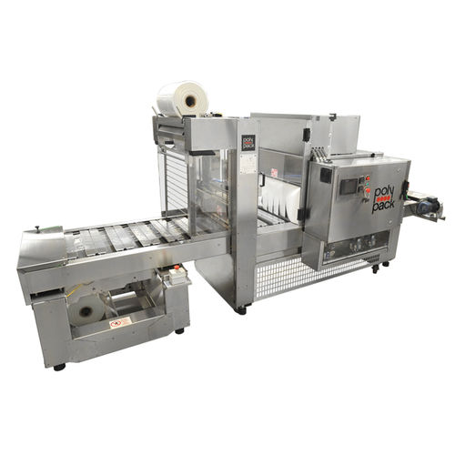 Automatische Schrumpffolienverpackungsmaschine - ILB - Polypack Europe - für Flaschen / für Rohre / kontinuierlich