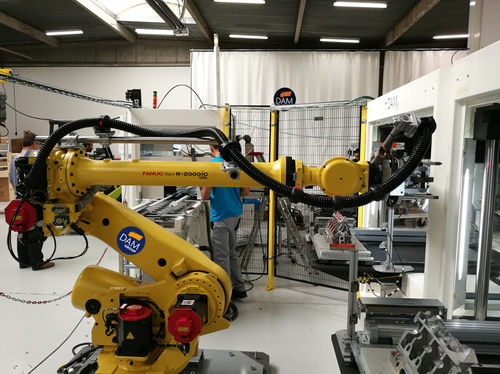 Leck-Prüfmaschine - DAM Group - Roboter / für Motoren / für die Automobilindustrie