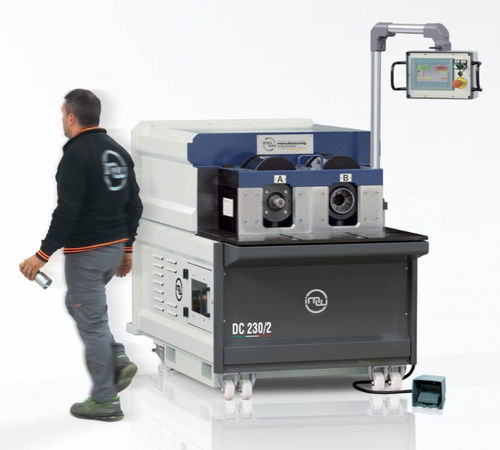 Orbital-Umformmaschine - DC series  - Industrial Manufacturing Machines srl - Doppelkopf / für Rohrenden / für Rohre