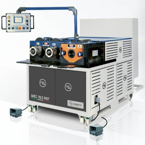 Orbital-Umformmaschine - DIEC 70/3 ROT - Industrial Manufacturing Machines srl - für Rohrenden / für Rohre / für Muffen