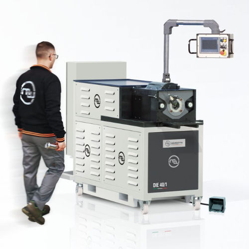 Umformmaschine für Rohre - DIE 40/1 - Industrial Manufacturing Machines srl - für Metall / für Rohrenden / Rohr