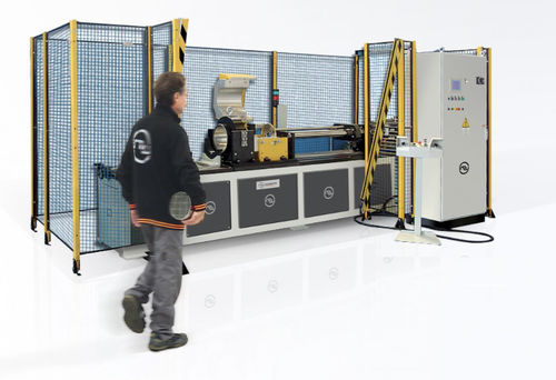Rohrpresse - DPMM 430 - Industrial Manufacturing Machines srl - für katalytischen Wandler / NC