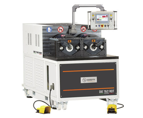 Doppelkopf-Umformmaschine - DIE series - Industrial Manufacturing Machines srl - für Rohrenden / für Rohre / für Metall
