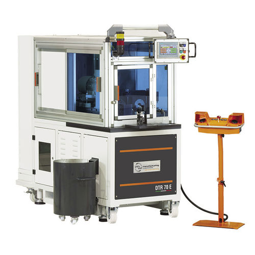 Nachschneid-Schneidemaschine - TR 80 - Industrial Manufacturing Machines srl - Rundmesser / mit waagerechter Klinge / für Edelstahl