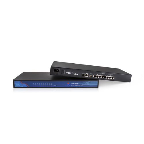 Geräteserver / 8 Ports - USR-N668 - Jinan USR IOT Technology Limited - Ethernet / RS-232 / Modbus RTU