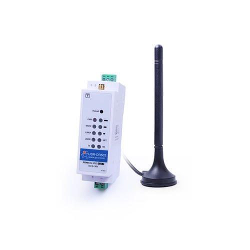 Modem für DIN-Schiene - USR-DR502-E - Jinan USR IOT Technology Limited - Mobilfunk / RS485 / GSM