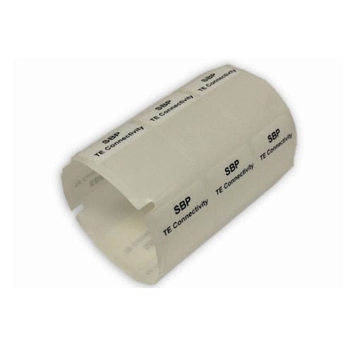 Etikett / Werkseitig beschichtete kennzeichnung - SBP series - TE CONNECTIVITY - Kennzeichnung / bedruckbar / Thermotransfer