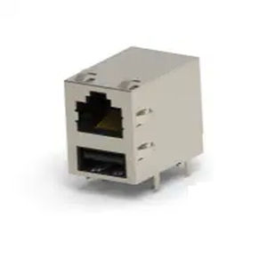 Kabel-an-Karte-Steckverbinder - 5-1775855-1 - TE CONNECTIVITY - Audio/Video / RJ45 / Jack